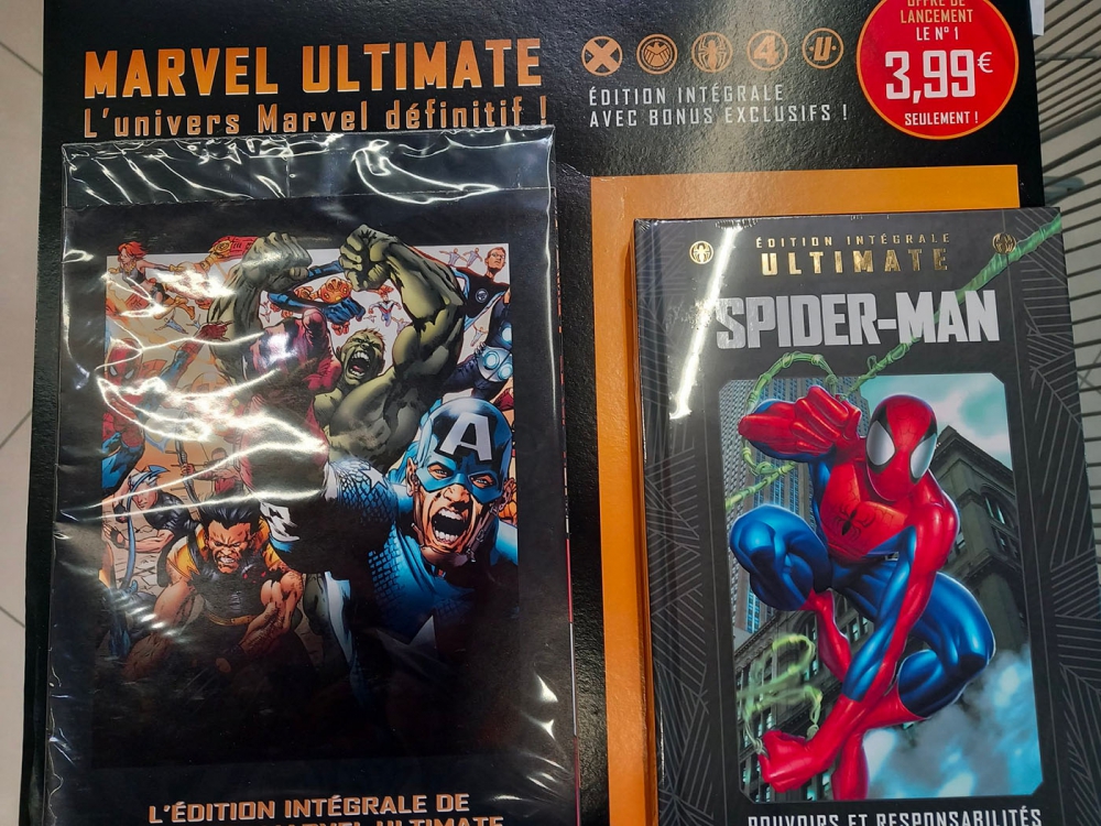 Hachette teste une collection kiosque dédiée à l'univers Ultimate de
